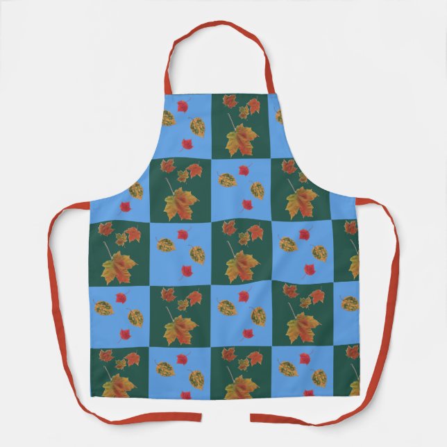 Delantal Autumn Eye Candy Checks apron (Anverso)