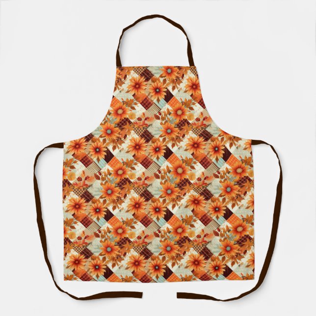 Delantal Autumn Floral Apron (Anverso)