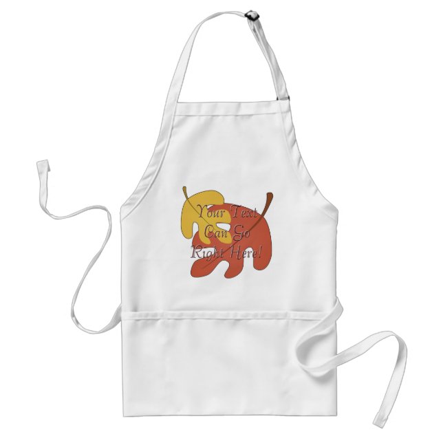 Delantal Autumn Leaves Apron (Frente)