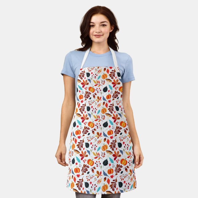 Delantal Autumn Leaves Apron (Gastado)