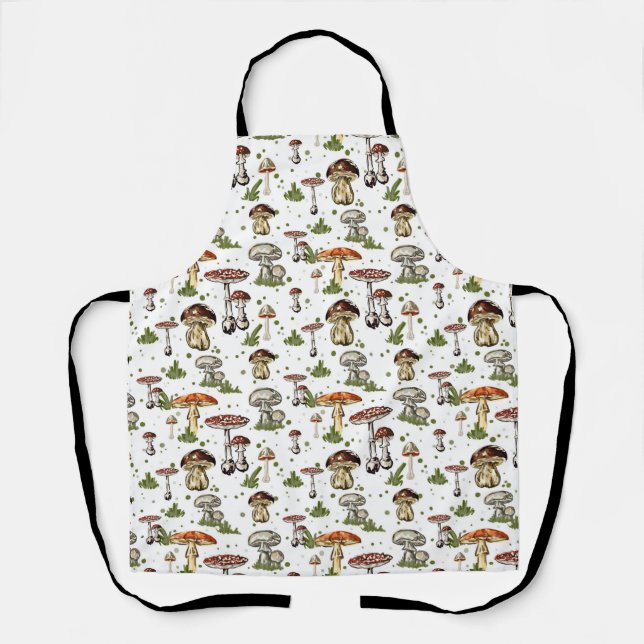 Delantal Autumn Mushroom Apron (Anverso)