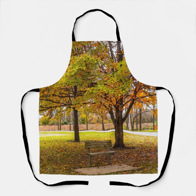 Delantal Autumn View Bench Apron (Anverso)