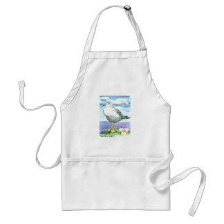 Delantal Ave del estado Seagull Sego Lily de Utah