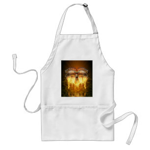 Delantal Ave en vuelo