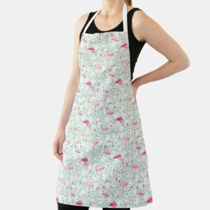 Delantal Ave Flamingo Con Pies