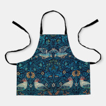 Ave virgen William Morris arte floral