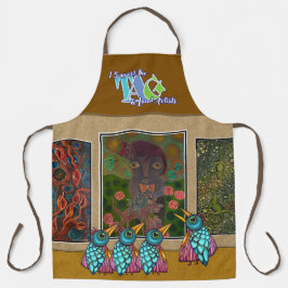 Delantal Aves En La Galería Impresa De Todo El Mundo