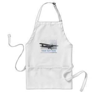 Delantal Aviones de ala alta de Taildragger