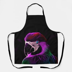 Delantal Awesome Plum Glow Parrot