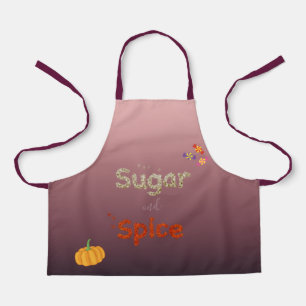 Delantal Azúcar y calabaza de especias Gradiente SM Apron