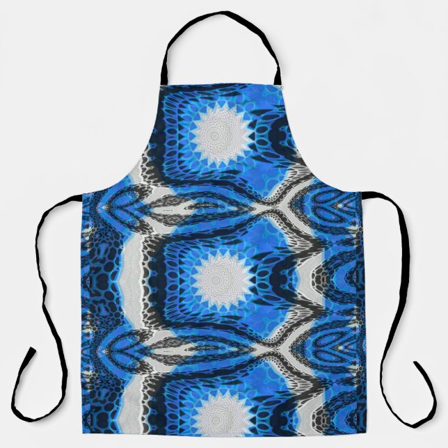 Delantal Azul atómico (Anverso)