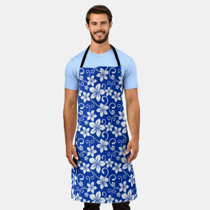 DELANTAL AZUL HAWAII (AZUL REAL)