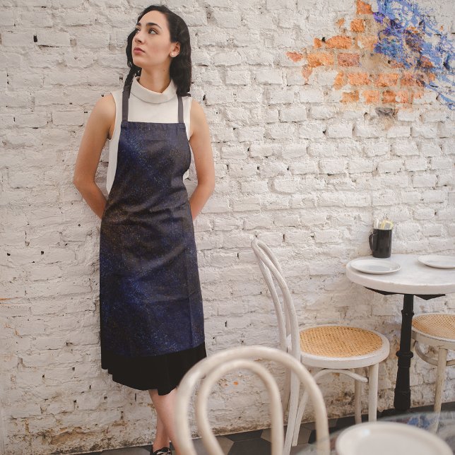 Delantal Azul oscuro (Subido por el creador)