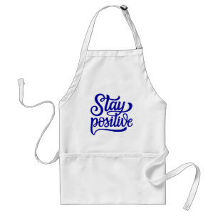 Delantal Azul positivo