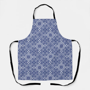 Delantal azulejo de Delft patrón étnico nacional holandés  