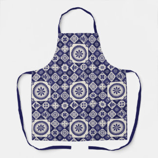 Delantal Azulejo de Talavera azul