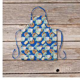 Delantal Azulejos, pan y mezclas