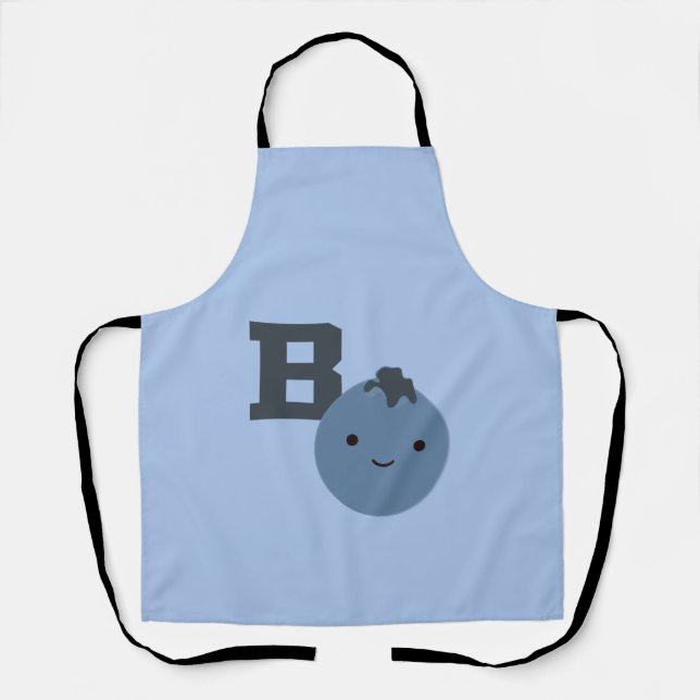 Delantal B es para Blueberry (Anverso)