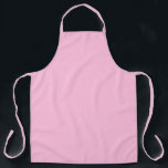 Delantal Baby Pink<br><div class="desc">Bebé Color sólido rosa Apron de Gerson Ramos.</div>