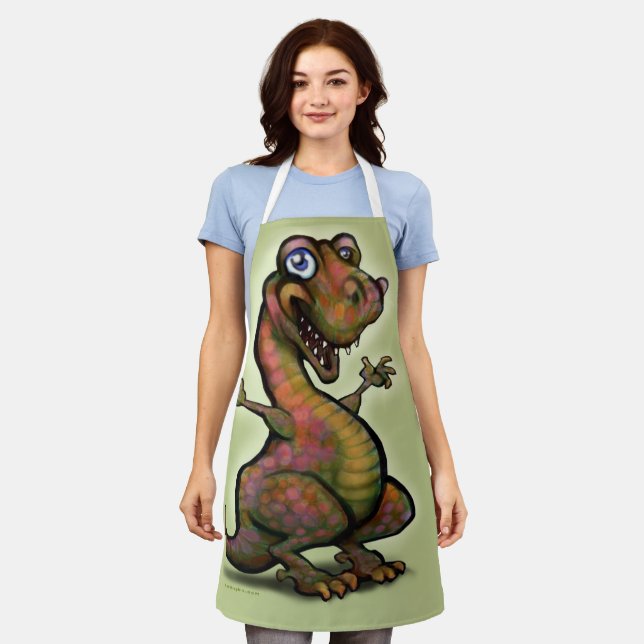 Delantal Baby T-Rex (Gastado)