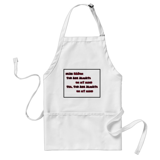 Delantal Bacon Apron para hombres o mujeres (Frente)