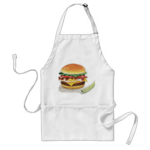 Delantal Bacon Cheeseburger Apron