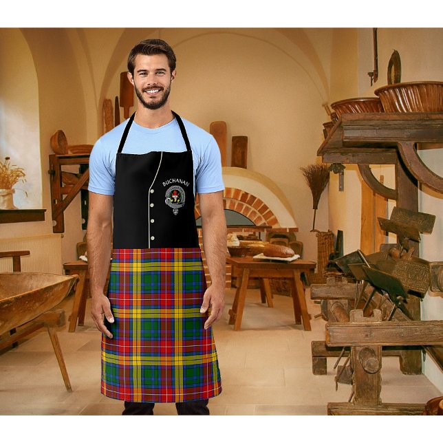 Delantal Badge de clan Buchanan y Tartan Kilt (Subido por el creador)