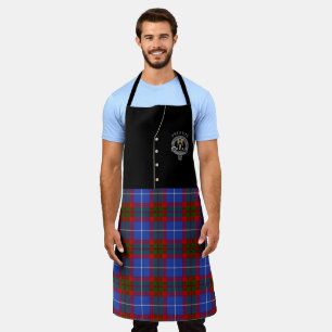 Delantal Badge Preston Clan y Tartan Kilt Apron