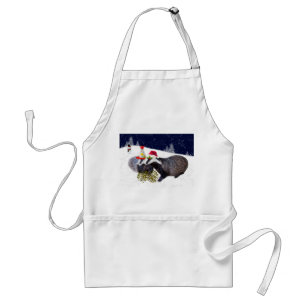 Delantal Badgers festivos Apron