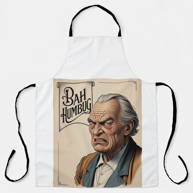 Delantal ¡Bah Humbug! (Anverso)