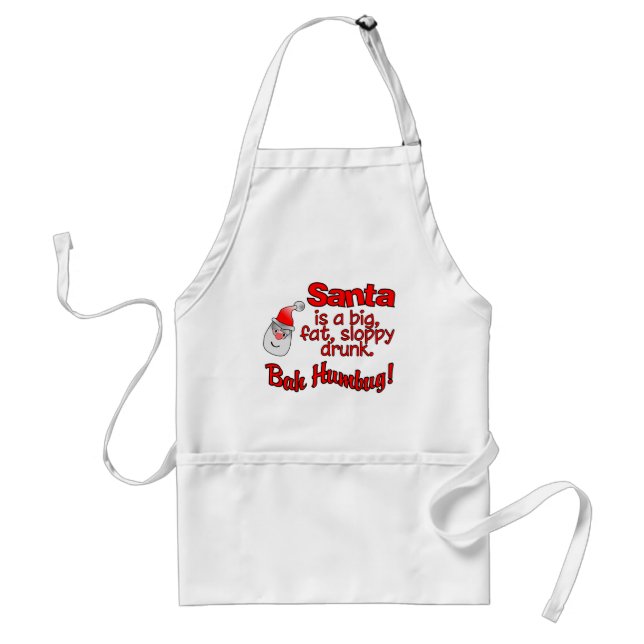 Delantal BAH HUMBUG Santa apron (Frente)