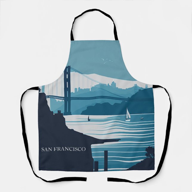 DELANTAL BAHÍA DE FRISCO #1 (Anverso)