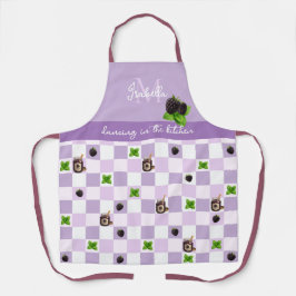 Delantal "Bailando en la cocina" Blackberry Jam