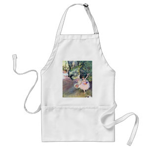 Delantal Bailarina con un ramo de flores de Edgar Degas