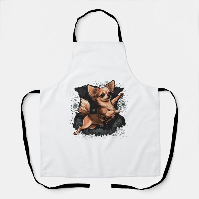 Delantal Baile bailando ballet de Chihuahua (Anverso)