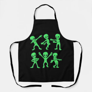 Delantal Baile de los Alienígenas Dance Challenge Halloween