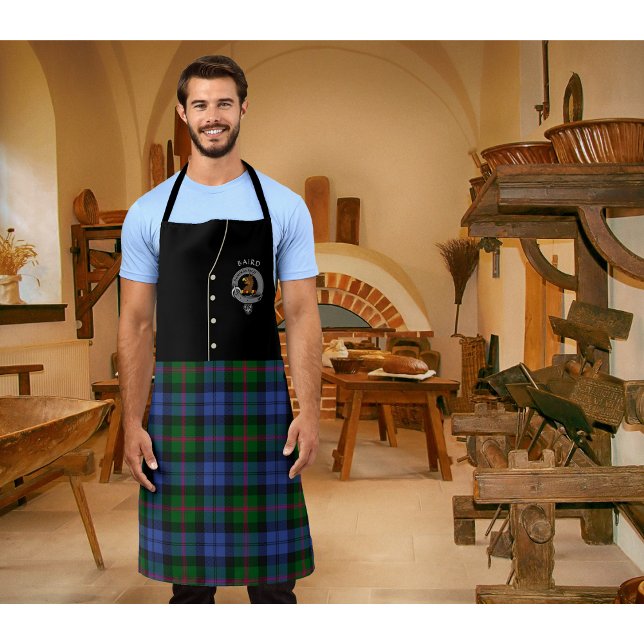 Delantal Baird Clan Badge & Tartan Kilt (Subido por el creador)