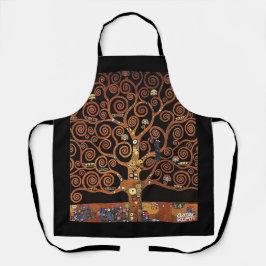 Delantal Bajo el árbol de la vida, Klimt Art,