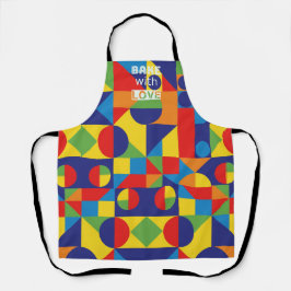 Delantal Bake con amor Apron
