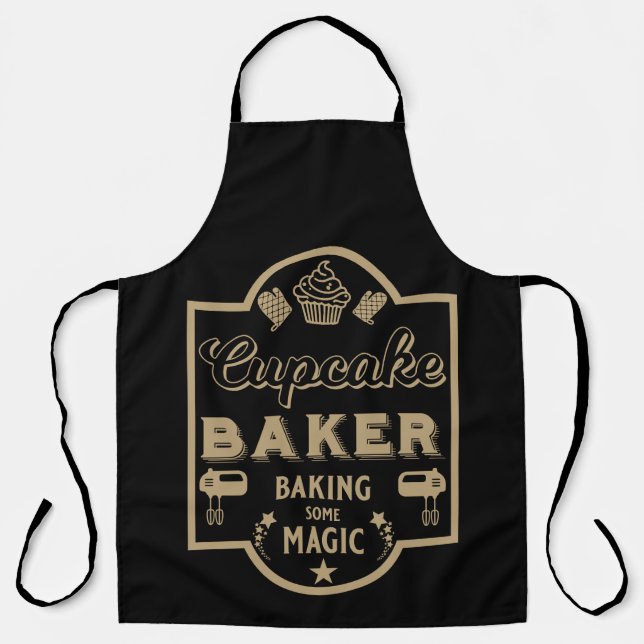 Delantal Baker maestro de pasteles (Anverso)