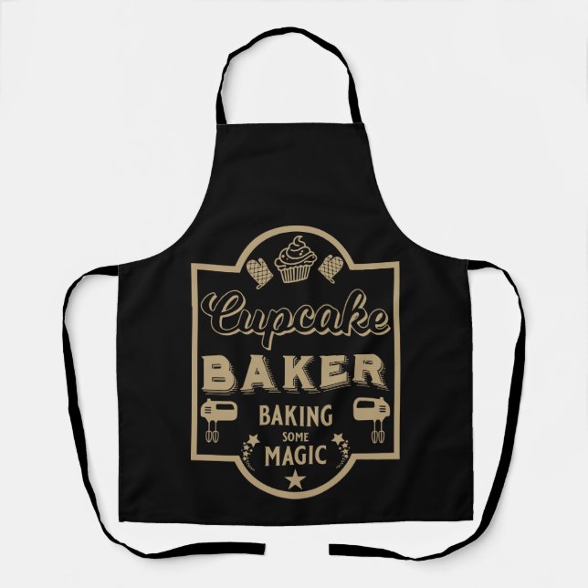 Delantal Baker maestro de pasteles (Anverso)
