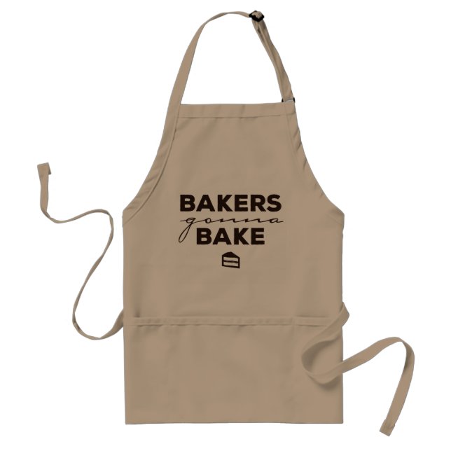 Delantal Bakers Gonna Bake Apron (Frente)