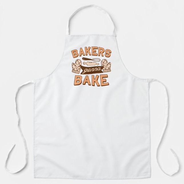 Delantal Bakers Gonna Bake Apron (Anverso)