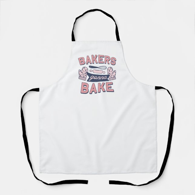 Delantal Bakers Gonna Bake Apron (Anverso)