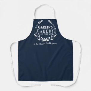 Delantal Bakery Apron personalizado con corona