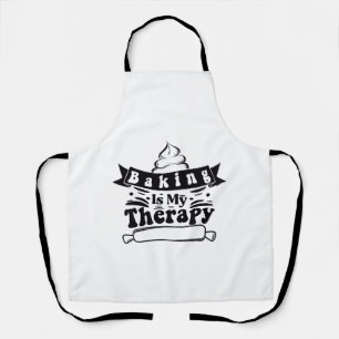 Delantal Baking es mi panadero de terapia