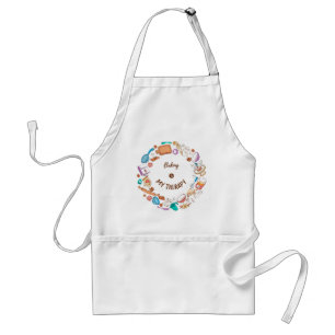 Delantal Baking es mi terapia Apron