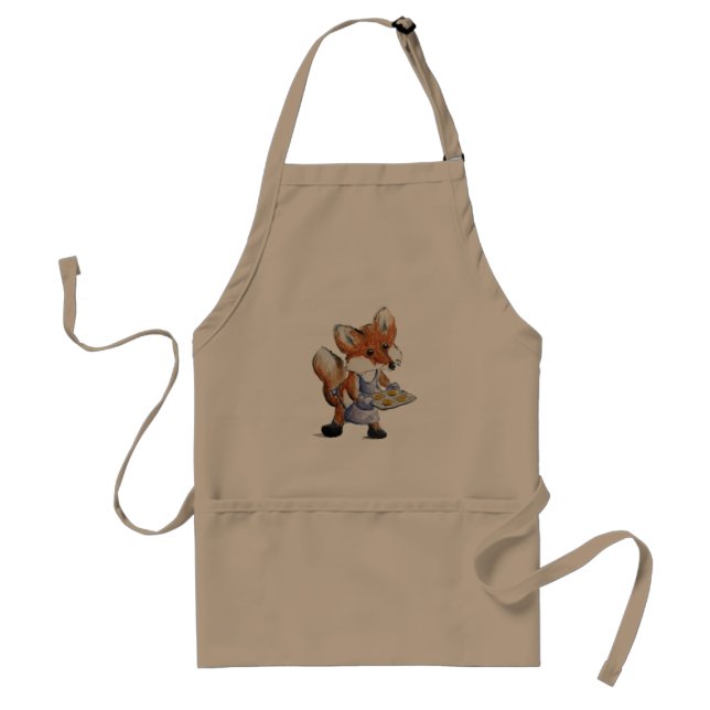 Delantal Baking Fox Apron (Der Fuchs in der Küche) (Frente)