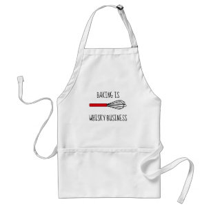 Delantal Baking Is Whisky Business Adult Apron