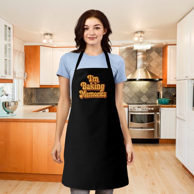 Delantal Baking Memories black (Subido por el creador)